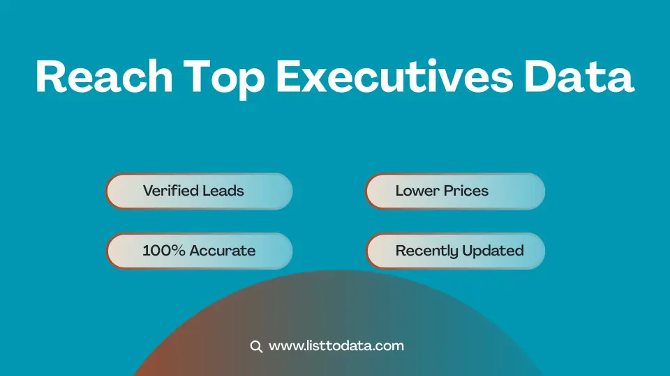 Reach top executives data
