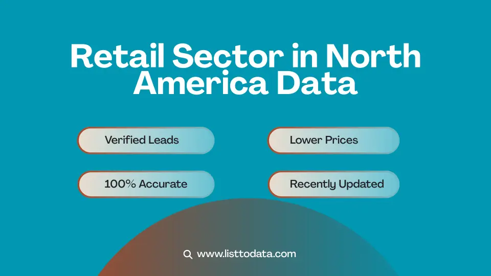 Retail sector in North America data