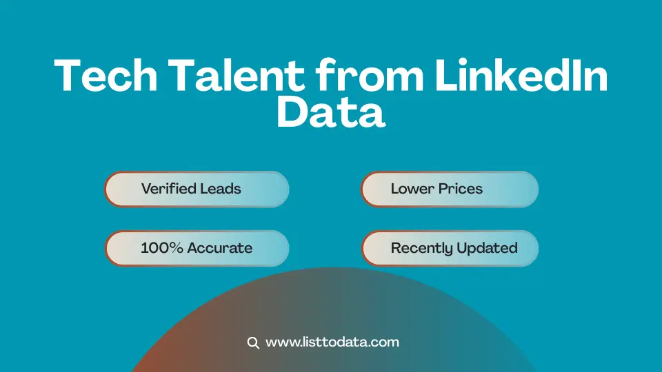 Tech talent from linkedIn data