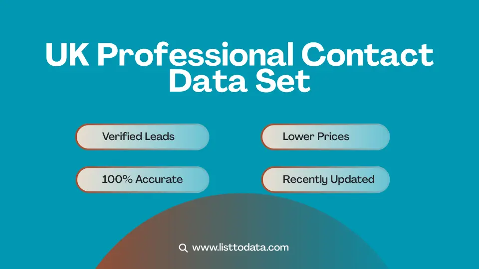 UK professional contact data set