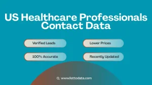 US healthcare professionals contact data
