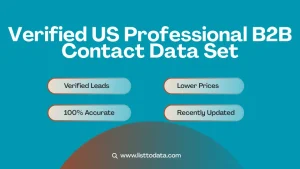 Verified US professional b2b contact data Set