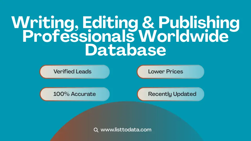 Writing, editing & publishing professionals worldwide database